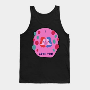 lesbian love Tank Top